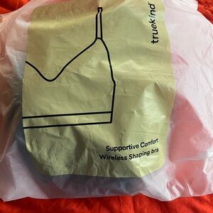 truekind Supportive Comfort Wireless Shaping Bra - Black-2xl, NWT